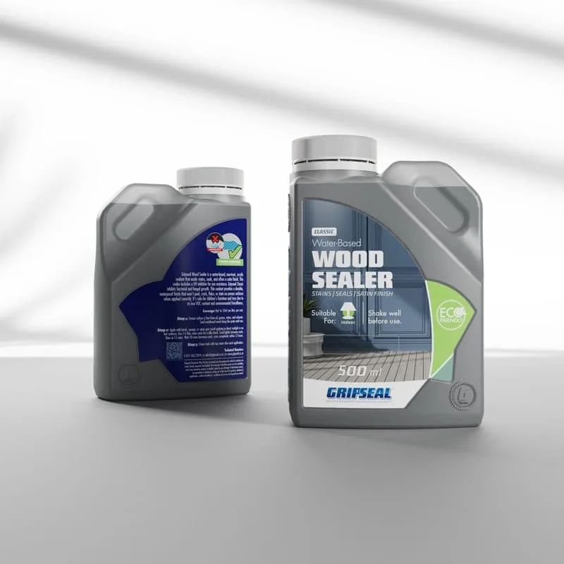 GripSeal Classic 500ml bottle 3D render