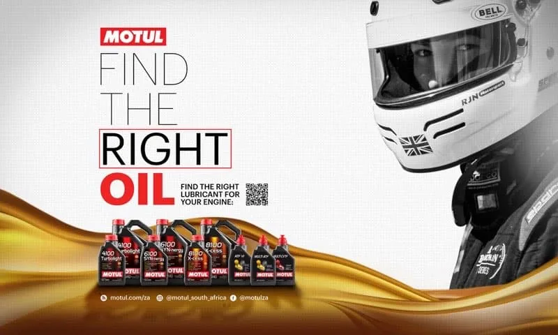 Motul workshop wall panel signage